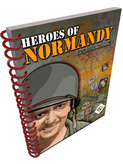 Lock and Load Tactical Heroes of Normandy Module Rules & Scenari - zum Schließ en ins Bild klicken