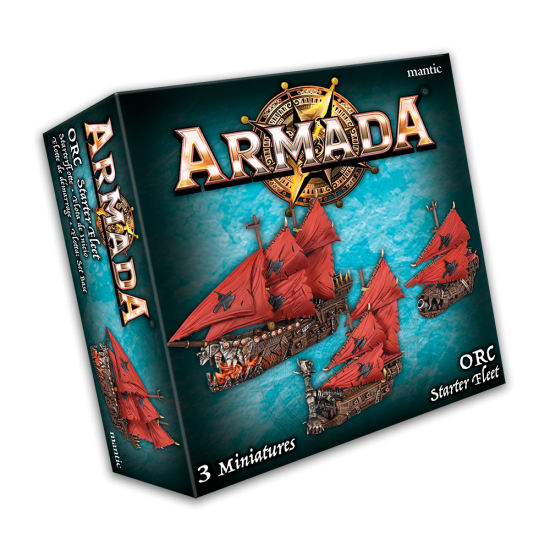 Armada Orc Starter Fleet - zum Schließ en ins Bild klicken