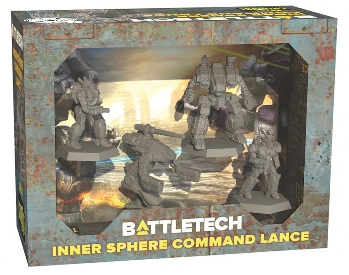Battletech Inner Sphere Command Lance - zum Schließ en ins Bild klicken