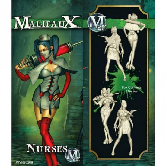 Malifaux The Resurrectionists Nurse - zum Schließ en ins Bild klicken