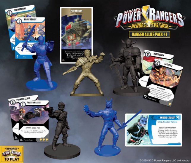 Power Rangers Ranger Allies Pack 1 - zum Schließ en ins Bild klicken