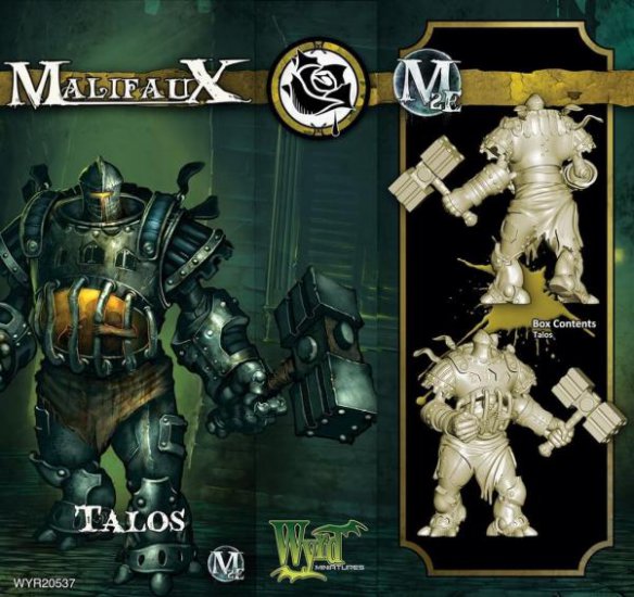 Malifaux The Outcasts Talos - zum Schließ en ins Bild klicken
