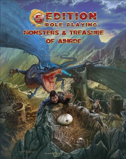 5th Edition Role Playing: Monsters & Treasure of Aihrde - zum Schließ en ins Bild klicken