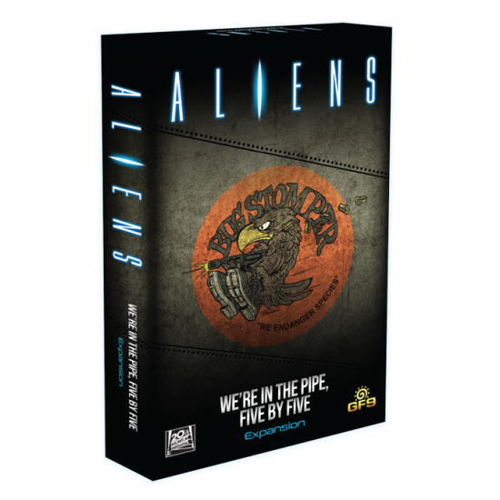 Aliens Boardgame We`re in the Pipe Five by Five US - zum Schließ en ins Bild klicken