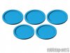 Skill and Squad Marker - 40mm Azure Blue (5)