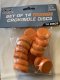 Set of 14 Crokinole Discs - Orange