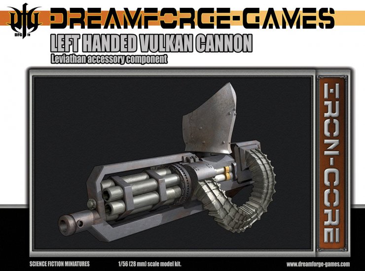 Vulcan Cannon Left Handed - zum Schließ en ins Bild klicken
