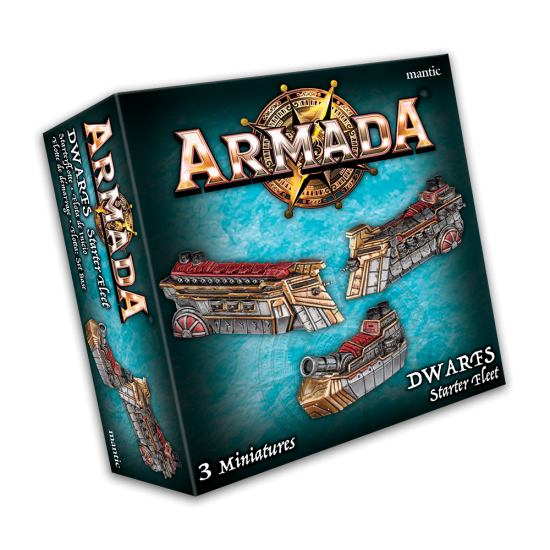 Armada Dwarf Starter Fleet - zum Schließ en ins Bild klicken