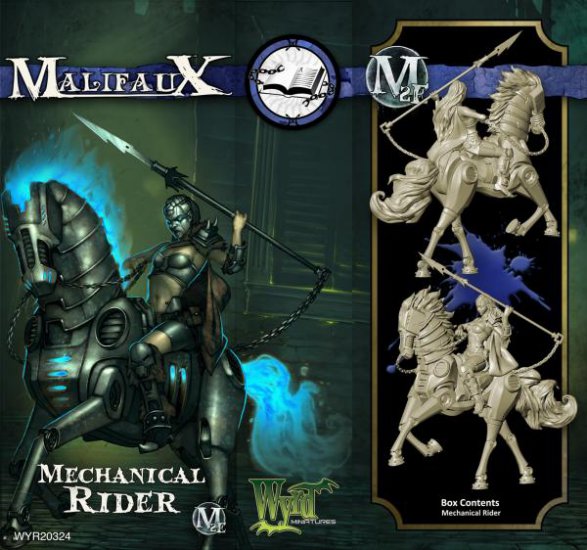 Malifaux: Arcanists Mechanical Rider - zum Schließ en ins Bild klicken