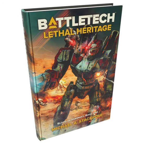 BattleTech Lethal Heritage Premium Hardback - zum Schließ en ins Bild klicken