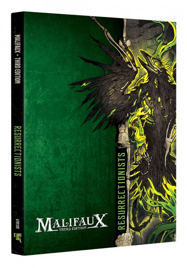 Malifaux 3rd Edition: Resurrectionists Faction Book - zum Schließ en ins Bild klicken