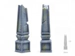 Zerstörter Obelisk