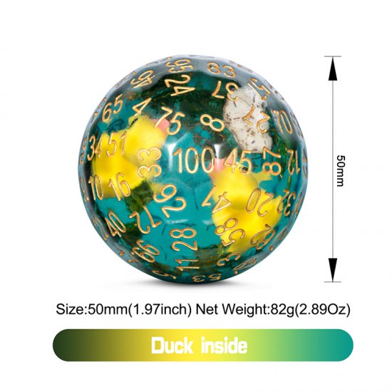 D100 Dice Duckling - zum Schließ en ins Bild klicken