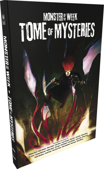 Monster of the Week Tome of Mysteries Hardcover - zum Schließ en ins Bild klicken