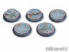 Mystic Circle Stones Bases - 40mm Round Lip (5)
