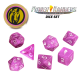 Power Rangers RPG Dice Set Pink