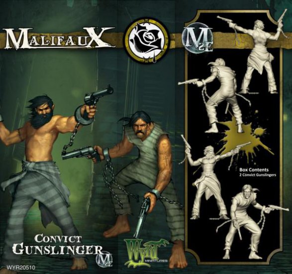 Malifaux: Convict Gunslinger (2) - zum Schließ en ins Bild klicken