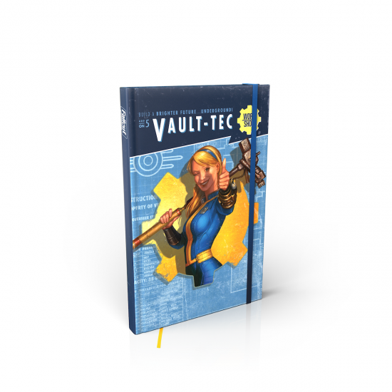 Fallout Wasteland Warfare Vault-Tec Notebook - zum Schließ en ins Bild klicken