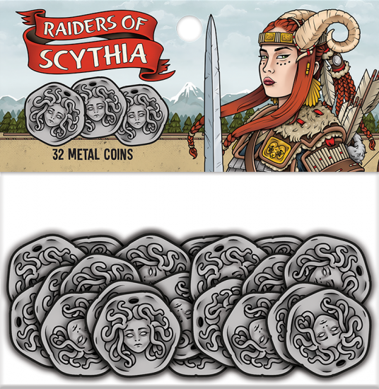 Raiders of Scythia Metal Coins Reprint - zum Schließ en ins Bild klicken