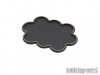 Movement Tray - Rounded Edge - 25mm 10s Cloud - Black-Gold