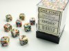 Festive® 12mm d6 Vibrant/brown Dice Block™ (36 dice)