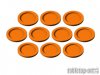 Skill and Squad Marker - 25mm Orange (10)
