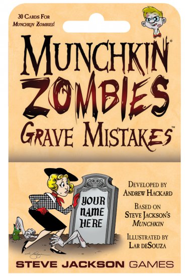 Munchkin: Munchkin Zombies - Grave Mistakes - zum Schließ en ins Bild klicken