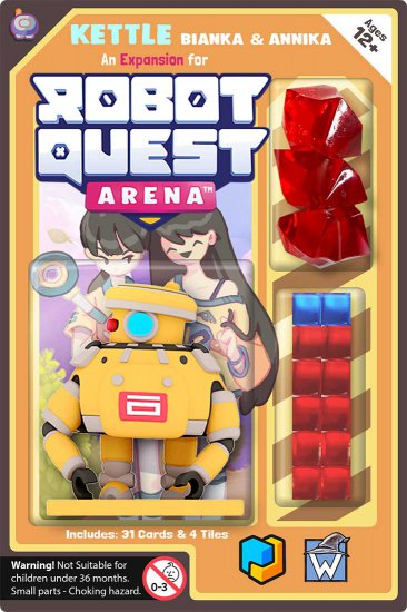 Robot Quest Arena Kettle Robot Pack DT - zum Schließ en ins Bild klicken