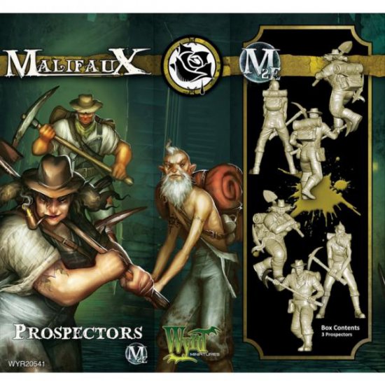 Malifaux The Outcasts Prospector - zum Schließ en ins Bild klicken