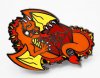 Dice Dragons Pin Fire