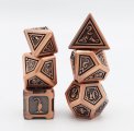 Alchemist Metals RPG Dice Set Copper (7)