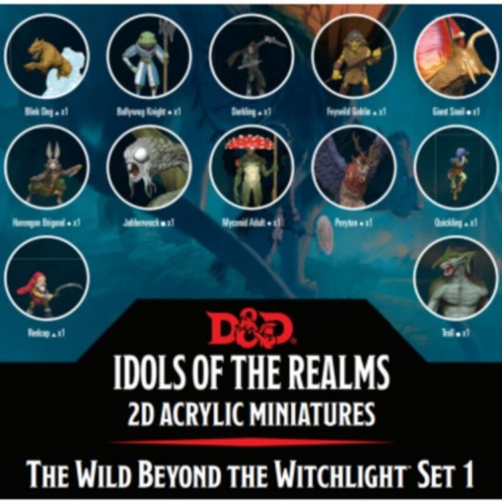 D&D Idols of the Realms Beyond the Witchlight 2D Set 1 - zum Schließ en ins Bild klicken