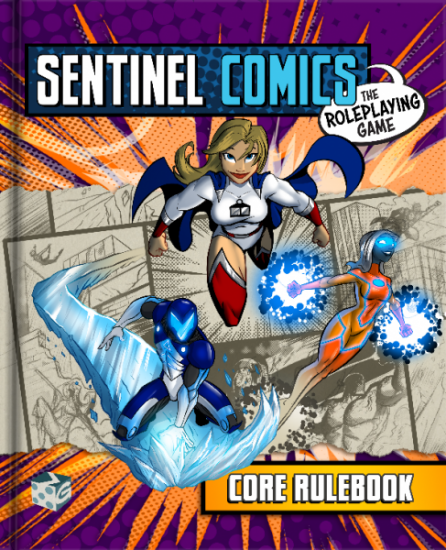 Sentinel Comics The Roleplaying Game Core Rulebook - zum Schließ en ins Bild klicken