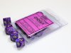 Lustrous® Purple/gold Set of Ten d10s
