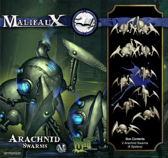 Malifaux The Arcanists Arachnid Swarms6 - zum Schließ en ins Bild klicken