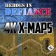 Lock and Load Tactical Heroes in Defiance 4K X-Maps
