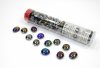 Black Opal Iridized Gaming Stones (40+) (MOQ2)