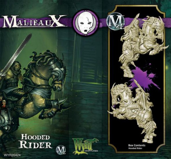 Malifaux The Neverborn Hooded Rider - zum Schließ en ins Bild klicken