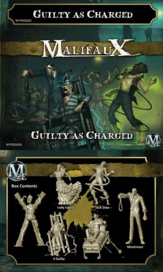 Malifaux The Outcasts Guilty As Charged Jack Daw Crew - zum Schließ en ins Bild klicken