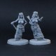 28mm 2 egyptian girls