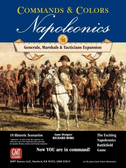 Commands and Colors: Napoleonics Expansion #5 - Generals, Marsha - zum Schließ en ins Bild klicken