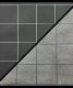 Battlemat™ 1” Reversible Black-Grey Squares (23?” x 26”