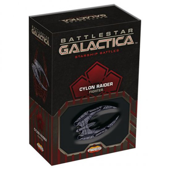 Battlestar Galactica Starship Battles Cylon Raider Spaceship Pac - zum Schließ en ins Bild klicken