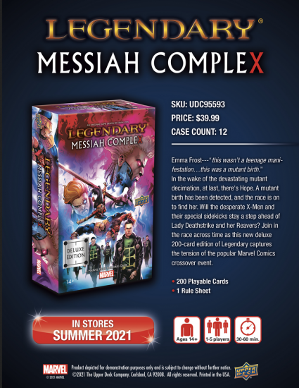 Marvel Legendary Messiah Complex - zum Schließ en ins Bild klicken
