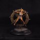 28mm Girl on Wheel dressed (VG-08)