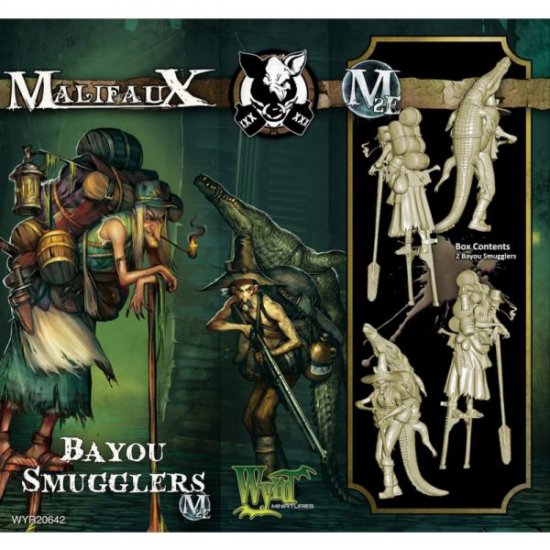 Malifaux The Gremlins Bayou Smuggler - zum Schließ en ins Bild klicken