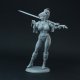 90mm Female Elf Mercenary