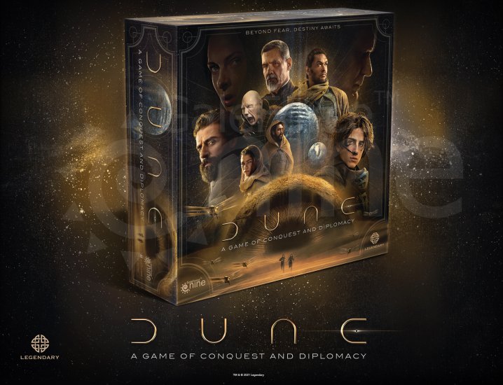 Dune Board Game - Film Version - zum Schließ en ins Bild klicken
