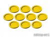 Skill and Squad Marker - 25mm Yellow (10)