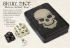 Skull Tin (x5 Black Dice x15 Bone Dice)